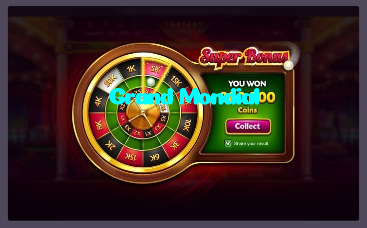 Grand Mondial casino presented on mobile device in Pakistan with slots and live games